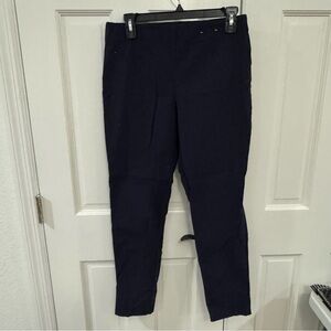 Calvin Klein‎ Navy Blue Slim Fit Trousers Size 10 NWOT